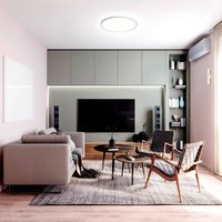 Müller Licht tint Smart LED-taklampa Amela, Ø 50 cm