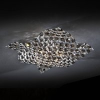 Schuller Valencia Vägg- och plafondlampa Saten, kristallglas, 41 cm
