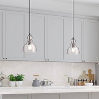 Westinghouse hänglampa Fiona, oljad bronsfärg, Ø 18 cm