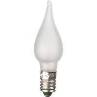 Konstsmide Christmas E10 3 W 16 V spare bulbs, 3-pack, flame tip