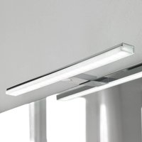 Ebir LED-spegellampa Pandora, krom, bredd 45,8 cm