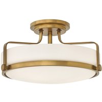 HINKLEY Plafonnier Harper, Ø 36,6cm, laiton ancien