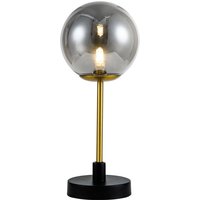 Viokef Lampe à poser Fiore avec abat-jour en verre