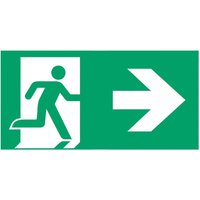 B-Safety Type B escape route sign for L-LUX Standard Eco