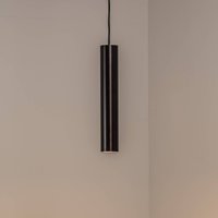 Argon Brenta pendant light, anthracite, steel, Ø 6 cm, 1-bulb