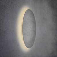Escale Blade LED-væglampe, betonlook, Ø 79 cm