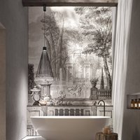 Karman LED outdoor hanging light Ikonika, black, Ø 40 cm, IP55