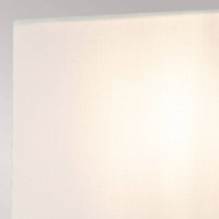 Elstead Applique murale Swirl Large avec abat-jour en lin, blanc antique