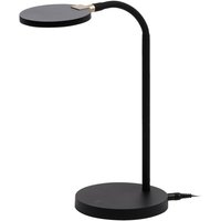 Aluminor Declic dimbar bordslampa CCT Flexarm svart