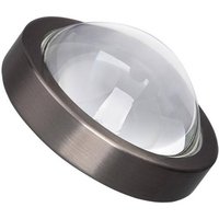 LIGHTME Ampoule LED GX53, mate, 4,8 W, 2700 K, titane