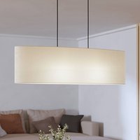 EGLO Febres hänglampa, svart/vit, 2 lampor.