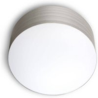 LZF LAMPS LZF Gea taklampa 0-10 V dim, Ø 20 cm, grå