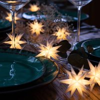 STERNTALER LED-ljusslinga med babystjärnor på utsidan, 9 lampor vit