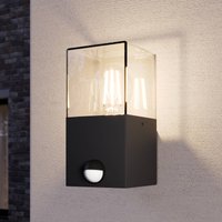 Lucande Keke utomhusvägglampa med sensor