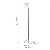 Quintiesse Applique murale LED CAESAR, bronze, hauteur 64 cm, métal/albâtre