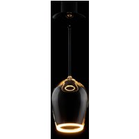 Segula LED-lampa Flytande rödvin svart, E27 5 W 922