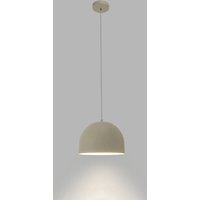 Forlight hänglampa Fres, beige, stål, Ø 30 cm