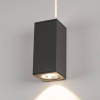 SLV Big Theo LED utomhus vägglampa, antracit