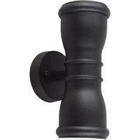 Elstead LED-utomhusvägglampa Malvern Up- & Downlight
