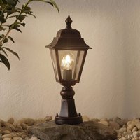 LCD Antique-looking pillar light Toulouse