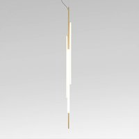 MARSET LED-hänglampa Ambrosia 175w/Plug-in 3000K guldfärgad