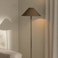 Globen Lighting Cannes floor lamp, brown, metal, 140 cm