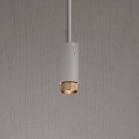 Buster + Punch Exhaust hanging light grey/brass