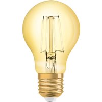OSRAM LED-lampa E27 8W Vintage Heart 825 guld