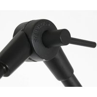 Steinhauer Golvlampa Prestige Chic svart/svart-guld Höjd 250 cm