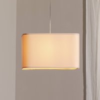 Maco Design Kwadro hänglampa, vit, 40 x 40 cm, velourväv