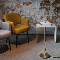 Carpyen Lampadaire LED Tema, réglable, doré