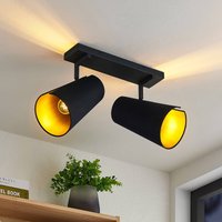 Lucande Kemoni vägglampa, 2 lampor