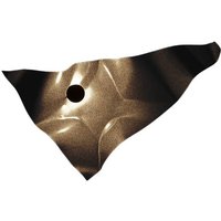 Knikerboker LED-Wandlampe Zona d'ombra, braun, 79 cm