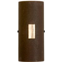 Menzel Vägglampan SOLO i rostbrunt med bladguld