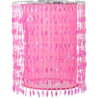 Näve 6008419 hanging light, decorative stones, magenta