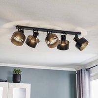 SIGMA Plafonnier Rif 5, à 5 lampes, noir