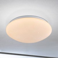 Globo Atreju I LED ceiling light, RGBW, dimmer, Ø 29 cm
