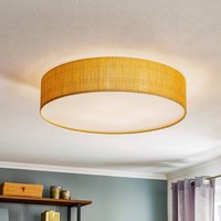 Loftlampe Turda, Ø 65 cm, guld