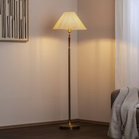 Avonni Golvlampa HLM-9009-1E med textilskärm