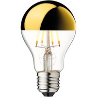 DESIGN BY US Half mirror LED bulb Arbitrary E27 gold 3,5W 2700K dimmable