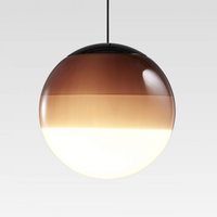 MARSET LED-hänglampa Dipping Light, Ø 13 cm, brun