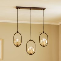 Avonni Pendant light AV-4275-3Y-BSY linear, 3-bulb