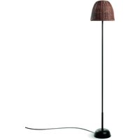 Bover lampe sur pied LED Atticus 114, brun graphite/marron, fiche