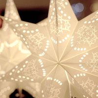 STAR TRADING Étoile en papier Sensy - avec pied de support