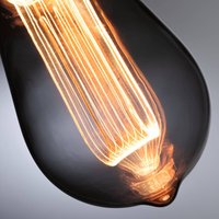 Paulmann LED bulb E27 3.5W Arc 1,800K ST64 smoke