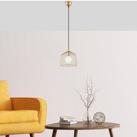 Opviq Hanging light Cat 12060 1-bulb Ø26cm gold glossy