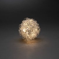 Oświetlenie dekoracyjne LED kula z drutu, Ø 20 cm, 40 diod LED