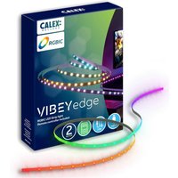 Calex LED strip Vibey, length 2 m, USB, remote control, RGBIC, CCT