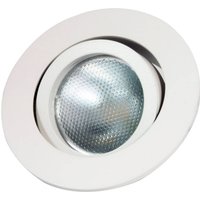 MEGATRON LED-inbyggnadsring Decoclic GU10.3, rund, vit