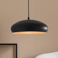 EGLO Mogano pendellampa med metallskärm, svart